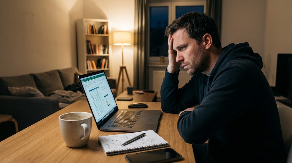 Die Feierabend-Falle: Frustration beim Aufbau eines Online-Business neben dem Hauptberuf